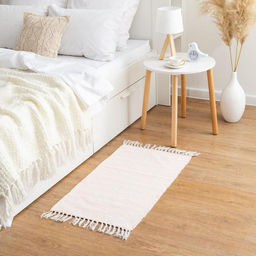 Ковер Strip Blush 50х80 3 см, 1400 гр/м2, 100% хлопок