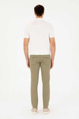 U. S. Polo Assn / Мужские джинсовые брюки цвета хаки - U.s. polo assn фото 4