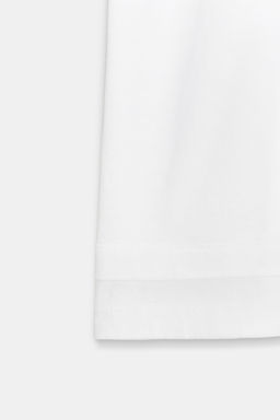 CAMISETA MANGA CORTA EFECTO DOBLE / Blanco - Zara фото 6