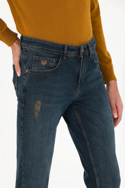 Мужские темно-синие джинсовые брюки Неожиданная скидка в корзине - U.s. polo assn фото 5