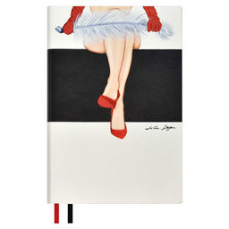 Ежедневник недатированный ESCALADA, #ЮЛИЯ ДОГАН, А5, 160 л., арт. 67784/ 15 NOT THAT SOFT (кожзам: