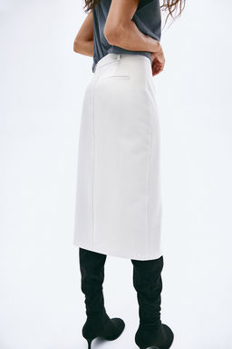 Falda de tubo en sarga - H&m фото 4