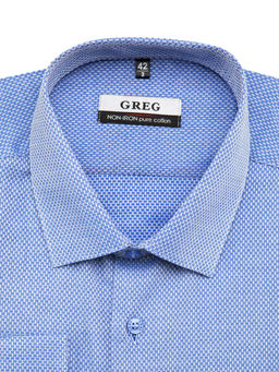 Сорочка мужская длинный рукав GREG 213/231/8705/Z