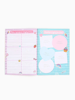 Цена за 3 шт. Анкета для девочек А5, 16 листов Анкета принцессы