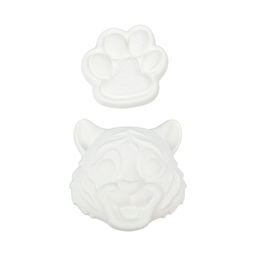 Заготовка для декорирования Love2art ВА-12 Набор заготовок для декорирования гипс 19 х 10 х 2 см 2 шт Тигр фото 3