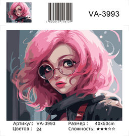 Картина по номерам на холсте и подрамнике 40х50 см