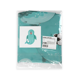 Цена за 5 шт. Воздушный шар фольгированный 14" «Морской котик», фигура, для палочки