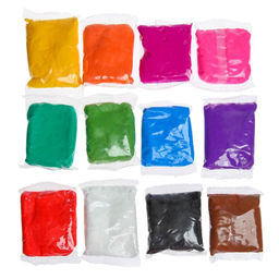 Набор прыгающего пластилина, 12 цветов, Синий Трактор фото 2