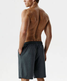 ATLANTIC NMB-039 Пижамные шорты мужские Plain Shorts сине-зеленый  фото 3