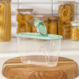 Ёмкость для хранения сыпучих продуктов, 900 мл, пластик, МИКС