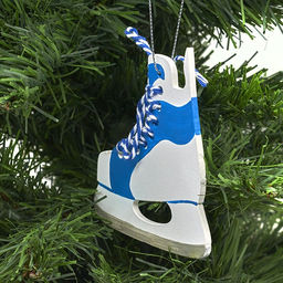 Хоккейный конек ( сине-белый) - Idh фото 3