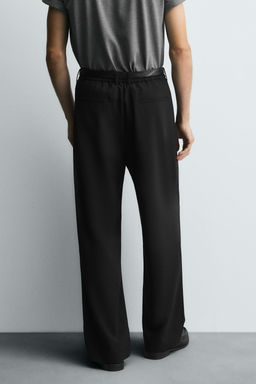 PLEATED WIDE-LEG TROUSERS - Zara фото 19