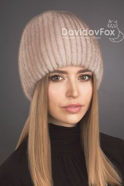 ВИДЕООБЗОР шапка Сноп норка кизил