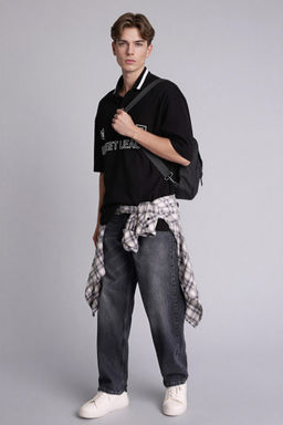 %100 Pamuk Baggy F_t Pantolon - Defacto фото 2