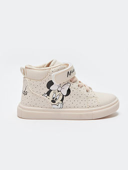 Minnie Mouse Bask?l? K?z Bebek Spor Ayakkab? - Waikiki фото 2