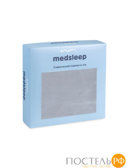 Плед MEDSLEEP АЛЬБЕК сер 60% хл., 40% акрил  фото 9