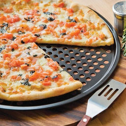 Форма для пиццы из углеродистой стали O32см (100707) /KAMILLE/