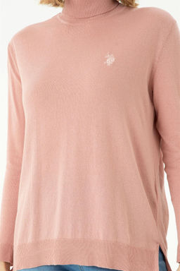 Женский базовый свитер пудрового цвета Неожиданная скидка в корзине - U.s. polo assn фото 6