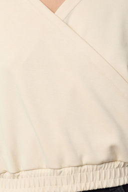 Tas Regular/Normal Kal?p Kapusonlu Esnek Orme Sweatshirt TWOAW25SW00167 - Trendyolmilla фото 3