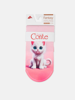 Цена за 2 пары. Носки фантазийные CONTE Носки с рисунком White cat - Conte elegant фото 10