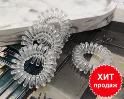 Резинки-пружинка прозрачная