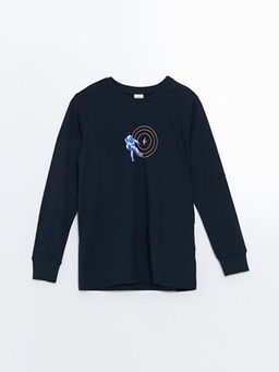 Bisiklet Yaka Erkek ?ocuk Pijama Tak?m? - Waikiki фото 2