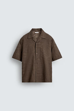 FLORAL JACQUARD SHIRT - Zara фото 6