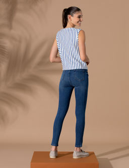 Koyu _ndigo Skinny Fit Jean Pantolon - Pierre cardin фото 4