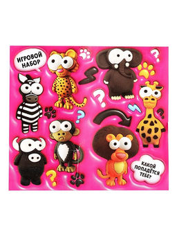 Игрушка - сюрприз Funny Box Зверятки: брелок, наклейки, карточка - Woow toys фото 16