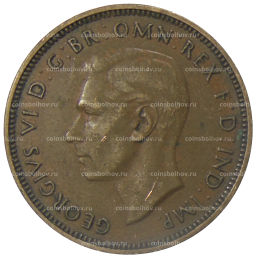 1/2 пенни 1938 года Австралия