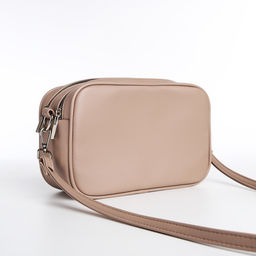 Сумка женская кросс-боди TEXTURA на молнии, 24×9×15 см, бежевая