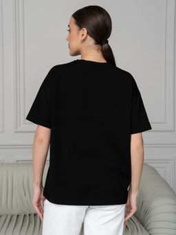 Футболка унисекс Оверсайз, цв. Черный