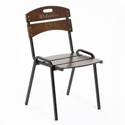 Комплект садовой мебели «Бистро», 4 стула, квадратный стол, коричневый