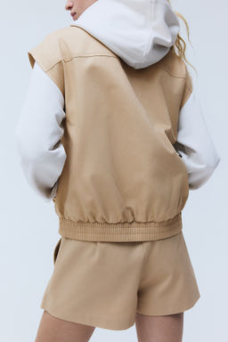 Chaleco de algod?n con cuello - H&m фото 5