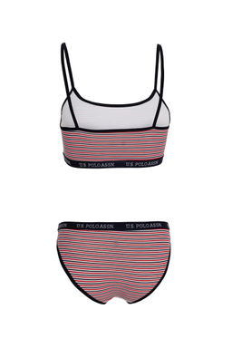 Женский комплект нижнего белья темно-синего цвета Неожиданная скидка в корзине - U.s. polo assn фото 2