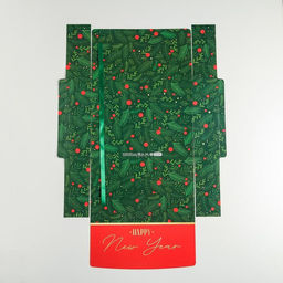 Складная коробка подарочная С новым годом, 31 24,5 9 см - Дарите счастье фото 5