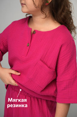 Костюм для девочки из муслина Happyfox - Happy fox фото 6