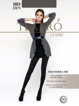 Колготки TEATRO MULTIFIBRA 180 графит  фото 6
