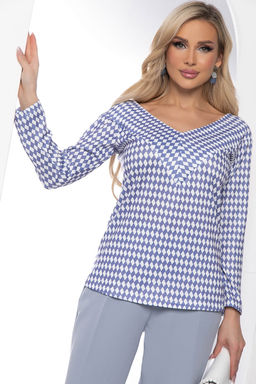 Джемпер Адель (блю энд вайт) Б8065 - Lt collection фото 12