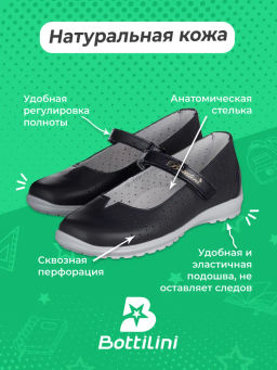 TS-198(01) туфли цвет синий
