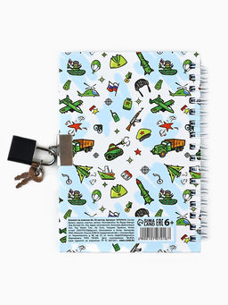 Подарочный набор С 23 февраля!, блокнот А6, 50 л и ручка шариковая с невидимыми чернилами - Artfox фото 6