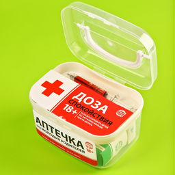 Сладкая аптечка Для молодых родителей: драже с витамином C, пупырка антистресс, ручка-шприц - Simaland фото 3