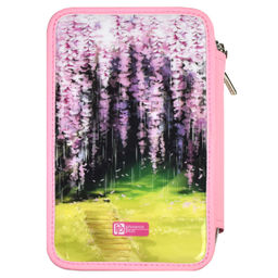 Пенал школьный Феникс+, арт.63002/ 6 КОТ В САКУРЕ  фото 3