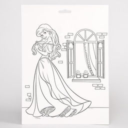 Набор для творчества: фреска песком с блёстками (9 цветов), Русалочка Ариэль, Принцессы - Disney фото 3