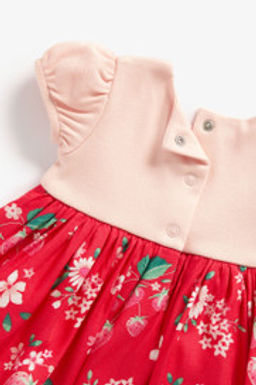 Mothercare / Платье с имитацией футболки и юбки  фото 2