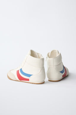 RETRO HIGH-TOP SNEAKERS - Zara фото 12