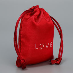 Цена за 5 шт. Мешок атласный Чувства, 7 9 см +/- 1.5 см - Дарите счастье фото 2