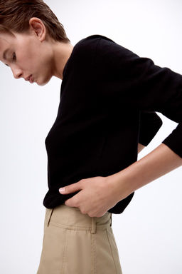 EXTRA SOFT 100% WOOL SWEATER - Zara фото 9