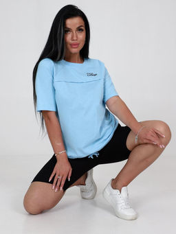 IV-CAPRIZ Пропаганда - футболка голубой IV-CAPRIZ Пропаганда - футболка голубой