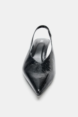 SLINGBACK HIGH-HEEL SHOES - Zara фото 26